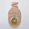 Medical Clip style disposable colostomy bag for stoma care